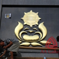kerajinan-logo-brimob-kuningan