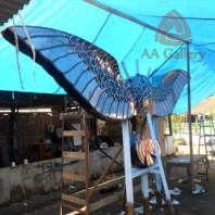 Patung Tembaga Gagak Winangsih 09